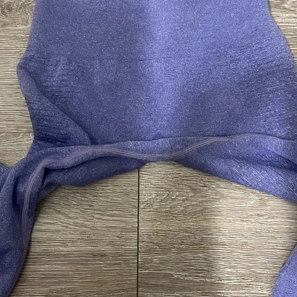 CRVS seamless scrunch butt leggings size small purple - Picture 5 of 6